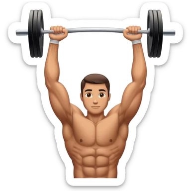 anterior deltoid raise position sticker