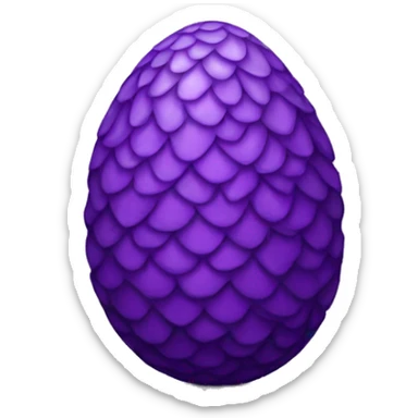 purple dragon egg sticker