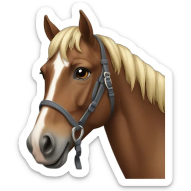 Horse sticker