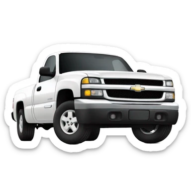2003 Chevy Silverado  sticker