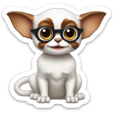 Gizmo from Gremlins sticker