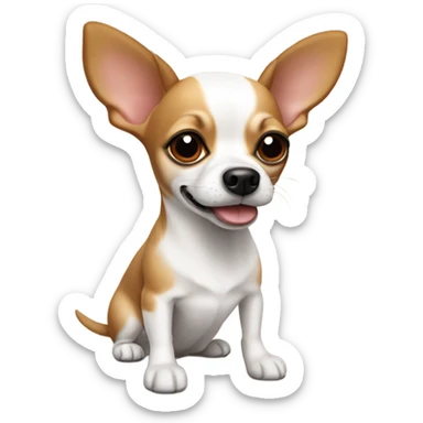 jackrussel chihuahua sticker