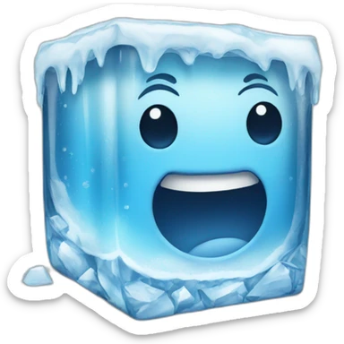 ice cold sticker