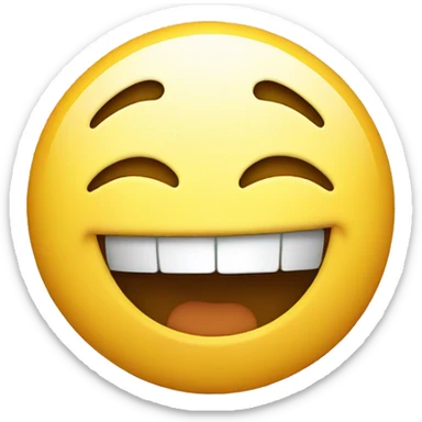 foolish smiley face sticker