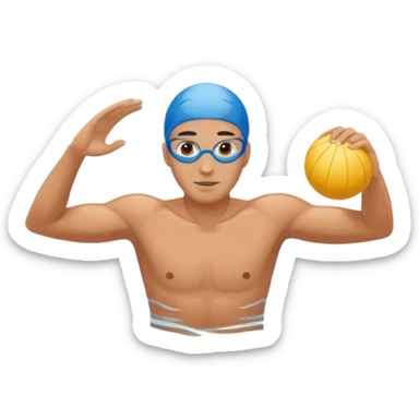 swimmer swim sticker