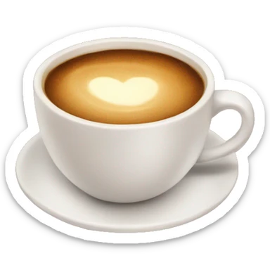 aesthetic cup of coffee sticker
