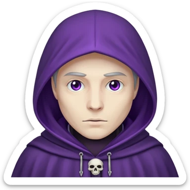 Purple reaper sticker