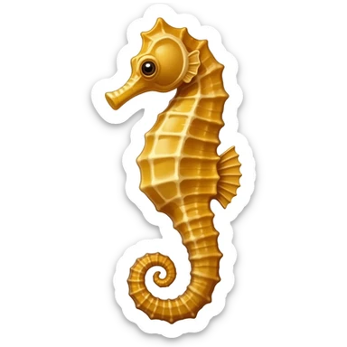 морской конёк sticker