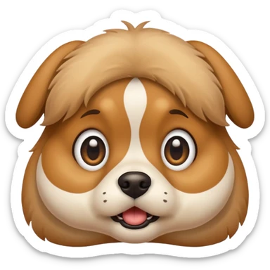 Chien choqué  sticker