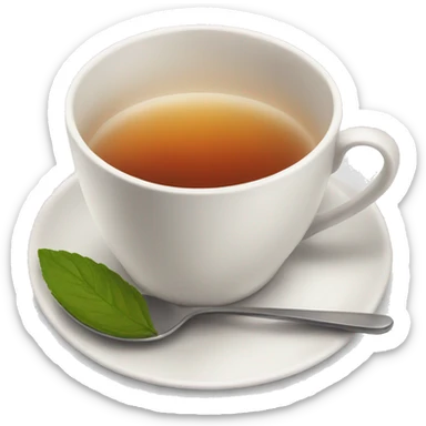 british cup of tea sticker