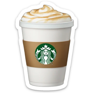 Starbuck coffee sticker