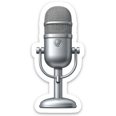 microphone sticker