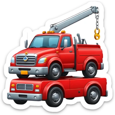 tow truck sticker
