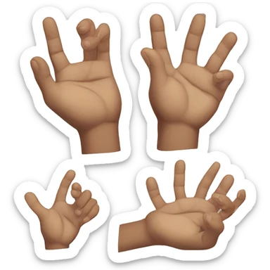 Sukuna domain expansion hand signs sticker