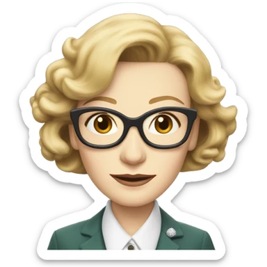 Cate Blanchett as Carol Aird sticker