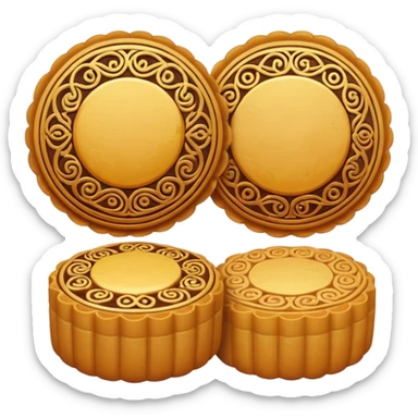 chinese moon cake sticker