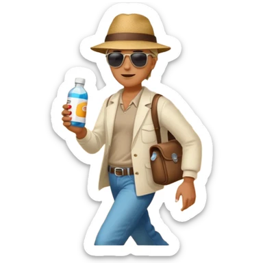 pharmaceut, pills expedition, one person sticker