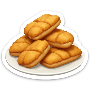 Mcdonald's chicken nuggets  sticker