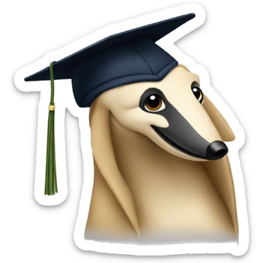 Anteater grad sticker