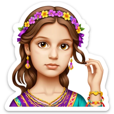 Traditional Dancer sticker