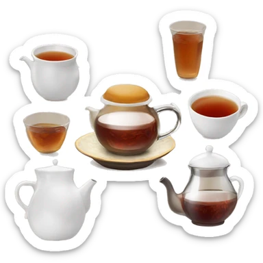 Tea time fikka sticker