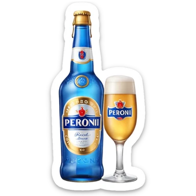 PERONI BOTTLE sticker
