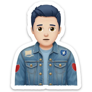 joseph quinn Eddie Munson sticker