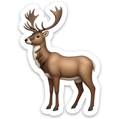 polar full boyd caribou sticker