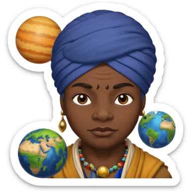 🪐👳🏾‍♂️👹  mezclados y hazme un emoji con esos tres sticker