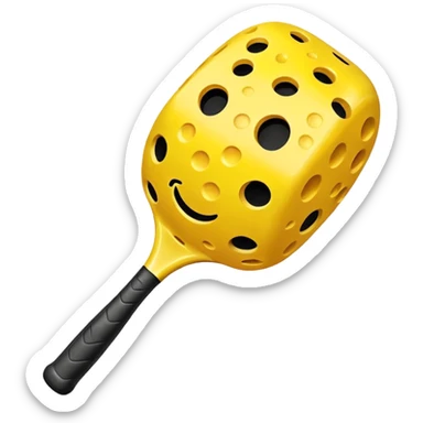 Pickleball ball sticker
