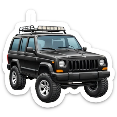 jeep cherokee xj sticker