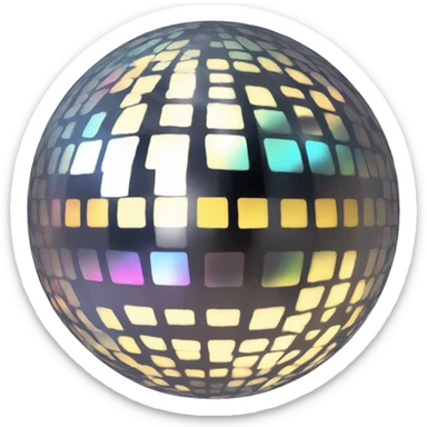 Disco ball  sticker