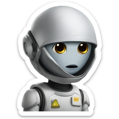 Extra-Terrestrial contact sticker