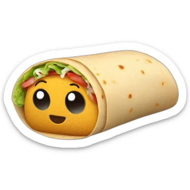 burrito sticker