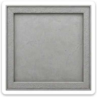 Изометрическая модель типового советского дома Серия II-67 , прозрачный фон sticker