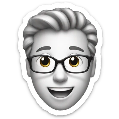 buzzing be black an white line drawing sticker