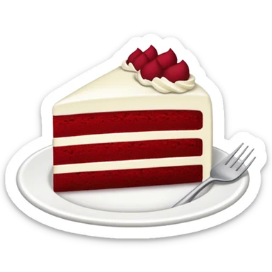 red velvet cake  sticker