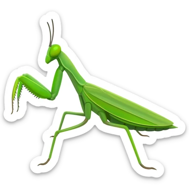 Mantis sticker