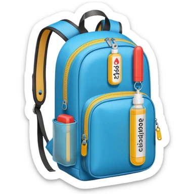 EpiPen in backpack purse not brown different EpiPen sticker