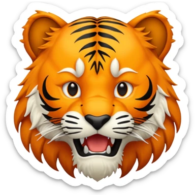 Saber tooth tiger emoji? sticker