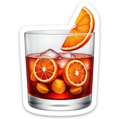 Mach mir einen Negroni Cocktail sticker