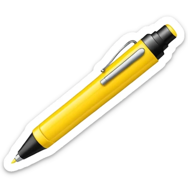 pen highlighter  sticker