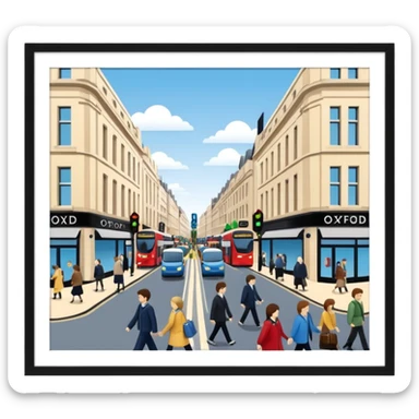 oxford street panneau sticker
