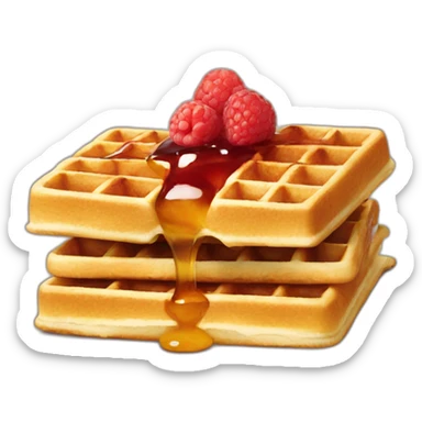 waffles sticker