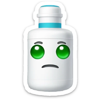 Irish inhaler for asthma  sticker