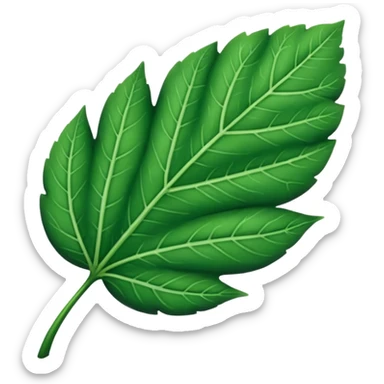 leaf sticker