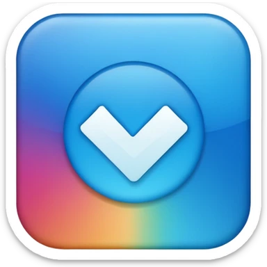 Instagram Blue Tik sticker