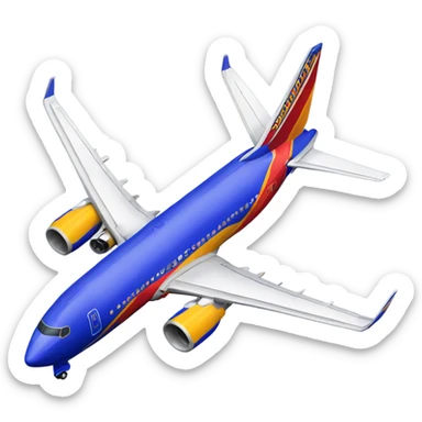 Southwest Airlines 737 sticker