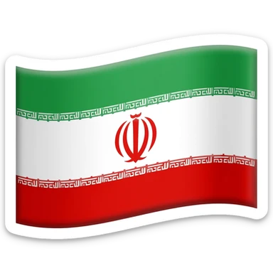 iranian flag before revolution sticker