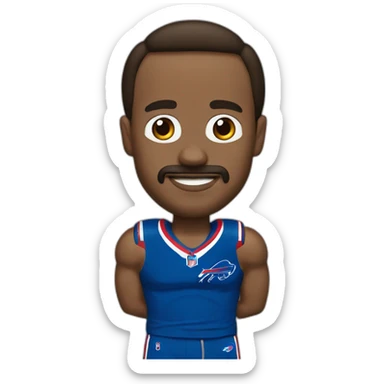 John Allen, Buffalo bills sticker